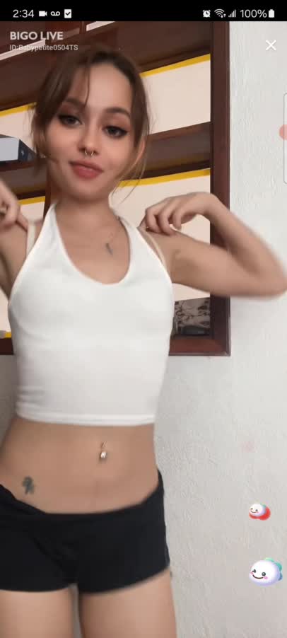 Babypetite 0504 Ts Sexy Brunette Latina Booty Shaking Twerking 1