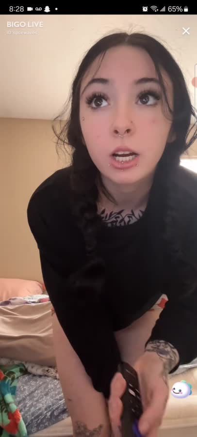 Lena Latina With Piercings On Cam 1