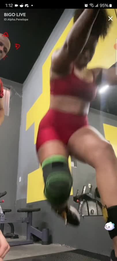 Penelope In Gym Working Out 1