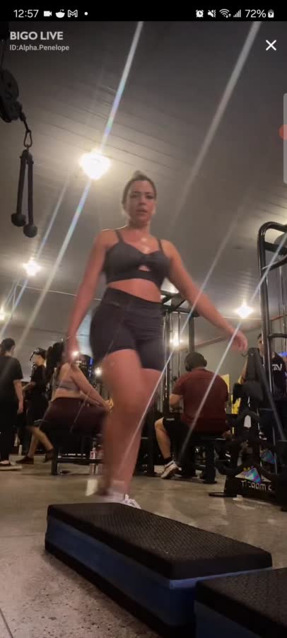 Penelope In Gym Working Out 2