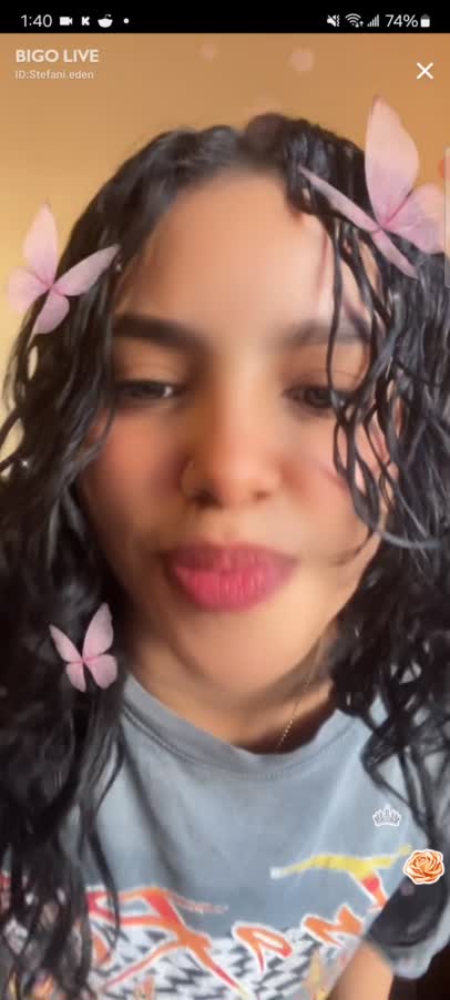 Stefy Hot Latina In Pink Shorts 1