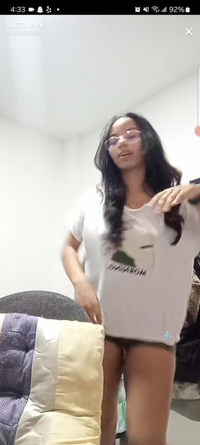 Tina More In Green Shorts 1